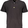 La Martina 'S Crne Kratke Hlače Sleeved Polo Majica Majica