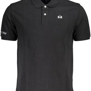 La Martina 'S Kratkih Rukava Polo Majica Crna