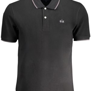 La Martina 'S Kratkih Rukava Polo Majica Crna