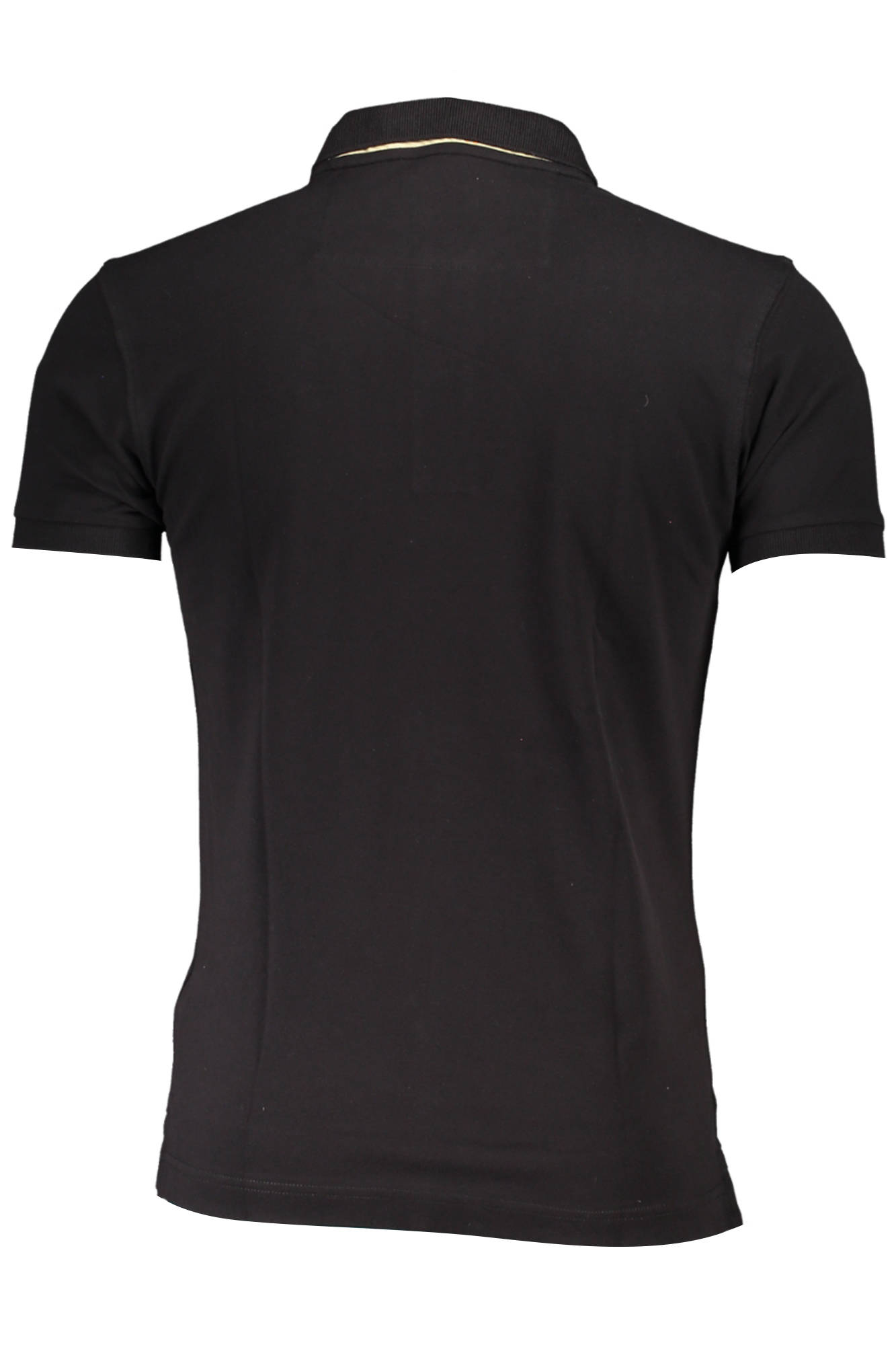 La Martina 'S Crne Kratke Hlače Sleeved Polo Majica Majica - Slika 3