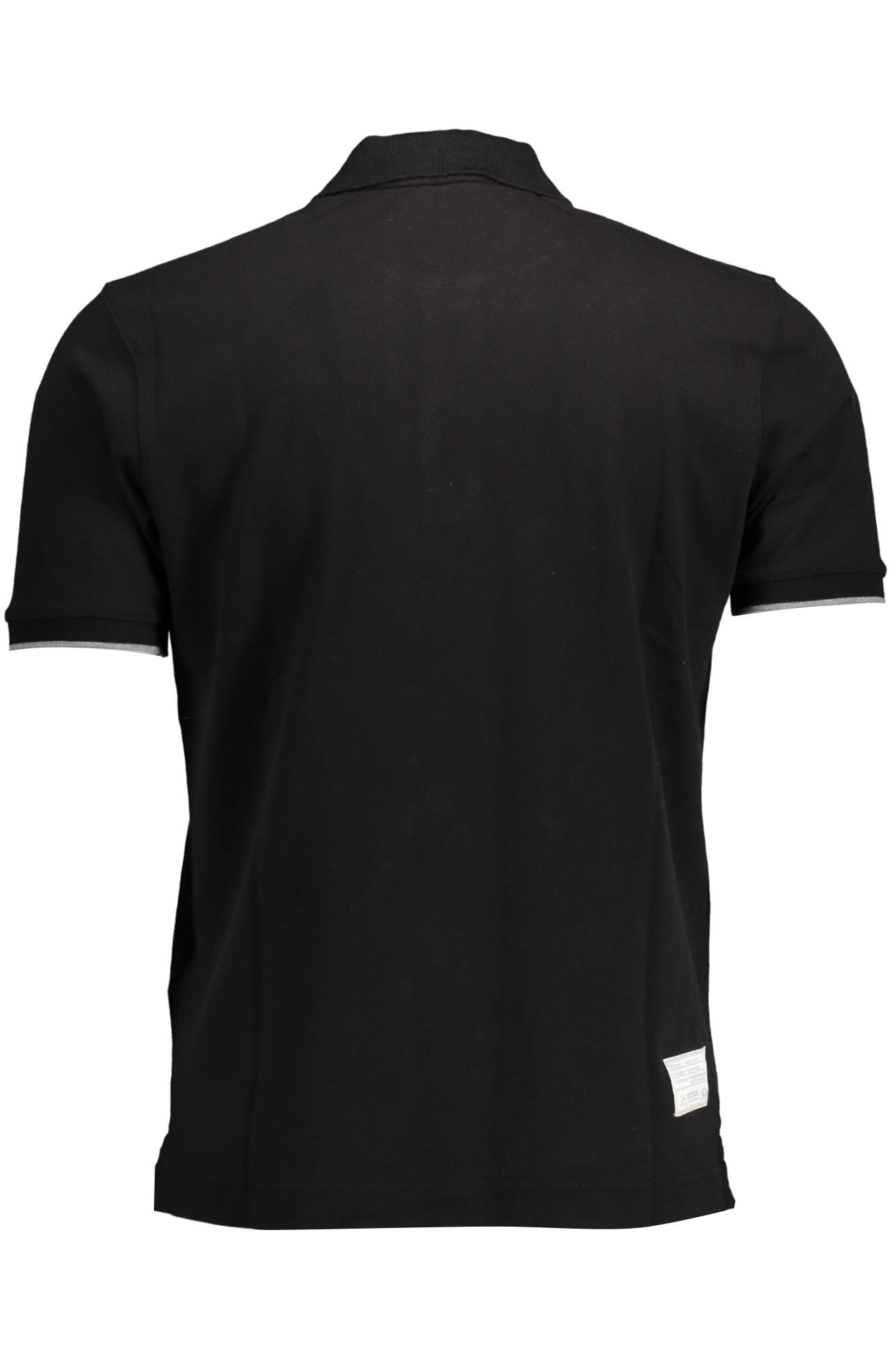 La Martina 'S Crne Kratke Hlače Sleeved Polo Majica Majica - Slika 3