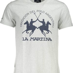 La Martina Kratkih Rukava Majica Siva