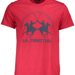 La Martina 'S Kratkih Rukava Majica Crvena