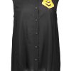 Love Moschino Majica Without Sleeves Crne