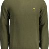 Lyle & Scott 'S Zelene Džemper