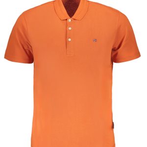 Napapijri 'S Narandžaste Kratke Hlače Sleeved Polo Majica Majica