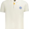 Napapijri Polo Majica Kratke Hlače Sleeves Bijela