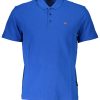 Napapijri 'S Kratke Hlače Sleeved Polo Majica Majica Plave