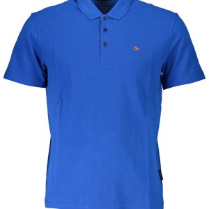 Napapijri 'S Kratke Hlače Sleeved Polo Majica Majica Plave