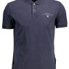 Napapijri Polo Majica Kratke Hlače Sleeves Plava