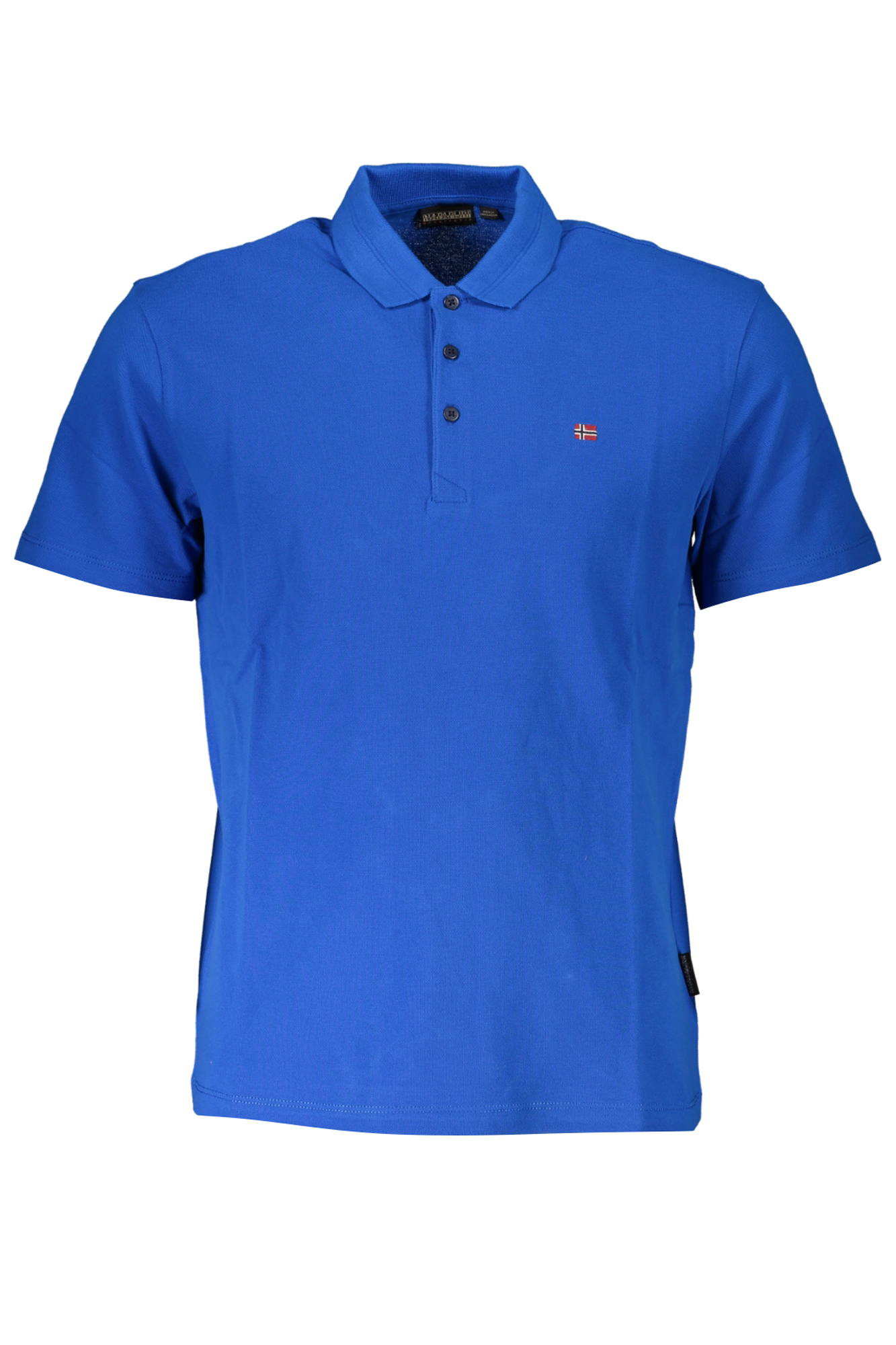 Napapijri 'S Kratke Hlače Sleeved Polo Majica Majica Plave