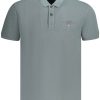 Napapijri Polo Majica Kratke Hlače Sleeves Siva