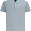 Napapijri Polo Majica Kratke Hlače Sleeves Siva