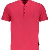 Napapijri 'S Kratke Hlače Sleeved Polo Majica Majica Roze