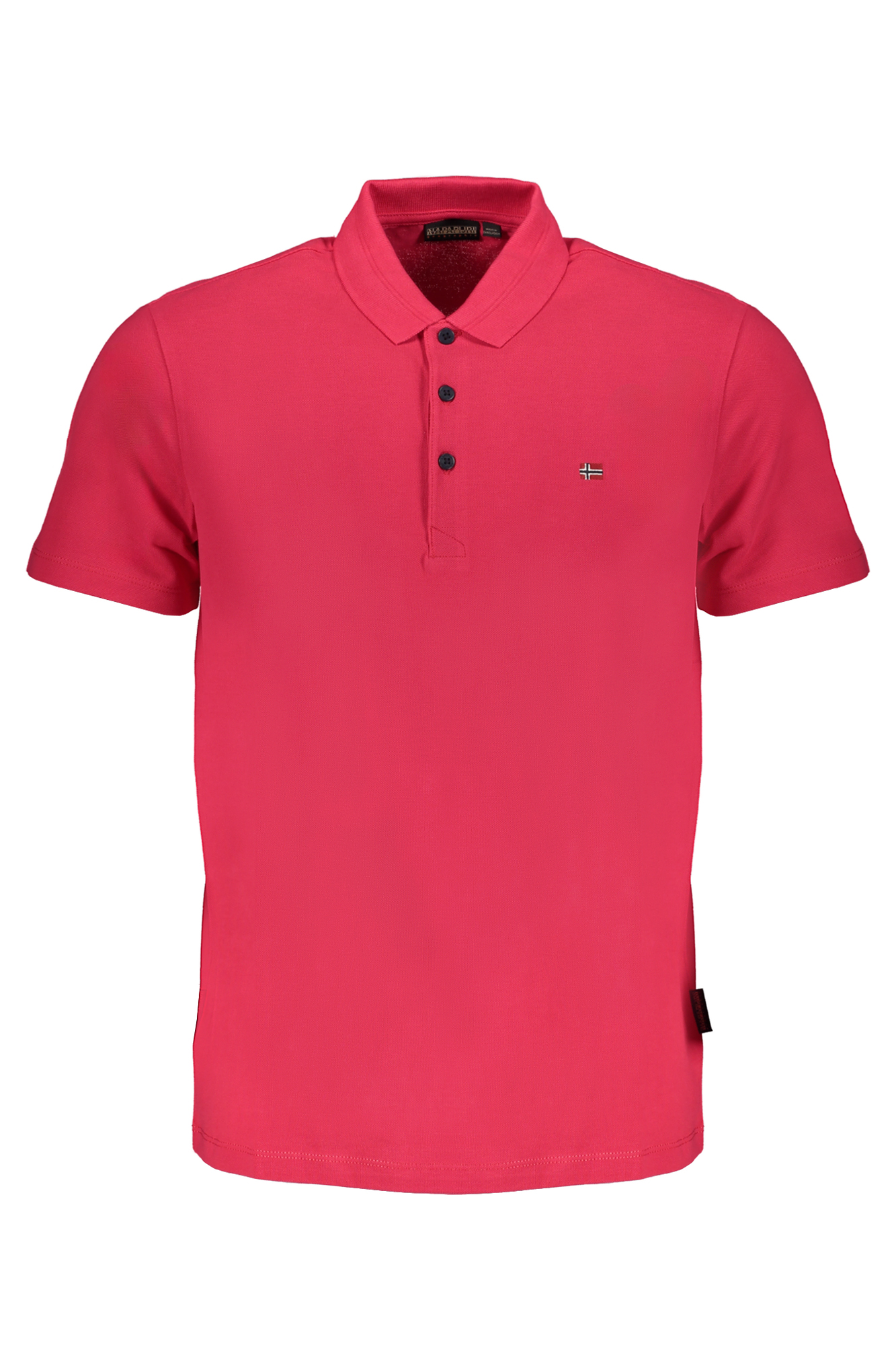 Napapijri 'S Kratke Hlače Sleeved Polo Majica Majica Roze
