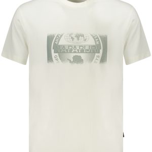 NAPAPIJRI SHORT SLEEVE T-SHIRT MEN WHITE