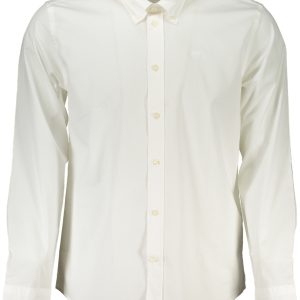 NORTH SAILS MEN'S WHITE LONG SLEEVE SHIRT