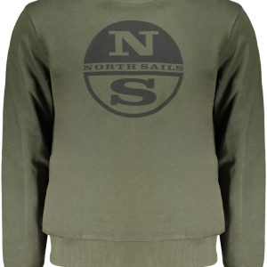 North Sails 'S Na Rajsferšlus Dukserica Zelene