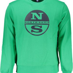 North Sails Zelena 'S Bez Rajsferšlusa Dukserica