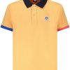 North Sails Polo Majica Kratke Hlače Sleeves Narandžasta