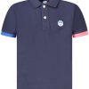 North Sails Polo Majica Kratke Hlače Sleeves Plava