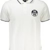 North Sails 'S Bijele Kratke Hlače Sleeved Polo Majica Majica
