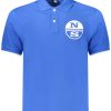 North Sails 'S Kratkih Rukava Polo Majica Plava