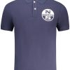 North Sails 'S Kratkih Rukava Polo Majica Plava