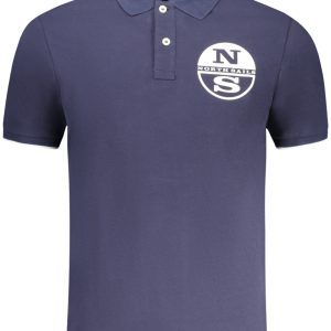 North Sails 'S Kratkih Rukava Polo Majica Plava
