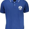 North Sails 'S Kratke Hlače Sleeved Polo Majica Majica Plave