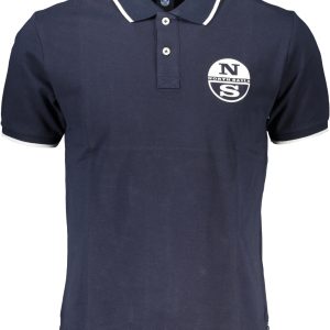 North Sails 'S Kratke Hlače Sleeved Polo Majica Majica Plave