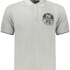 North Sails 'S Kratkih Rukava Polo Majica Siva