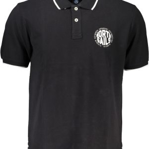 North Sails 'S Crna Kratke Hlače Sleeved Polo Majica Majica