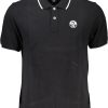 North Sails 'S Crne Kratke Hlače Sleeved Polo Majica Majica