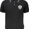 North Sails 'S Crne Kratke Hlače Sleeved Polo Majica Majica