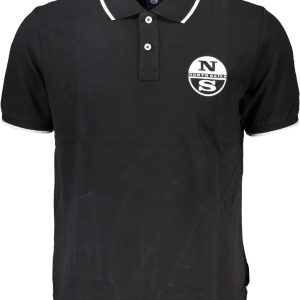 North Sails 'S Crna Kratke Hlače Sleeved Polo Majica Majica