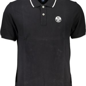 North Sails 'S Crna Kratke Hlače Sleeved Polo Majica Majica