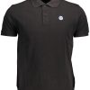 North Sails 'S Kratkih Rukava Polo Majica Crna