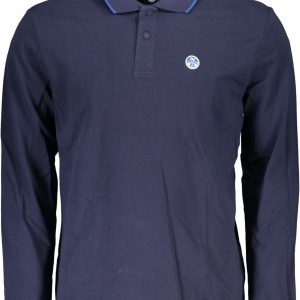 North Sails 'S Long Sleeved Polo Majica Majica Plave