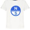 North Sails Bijele Kratke Hlače Sleeved Majica For