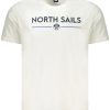 North Sails Kratkih Rukava Majica Bijela