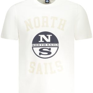 North Sails Kratkih Rukava Majica Bijela