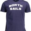 North Sails 'S Kratkih Rukava Majica Plave
