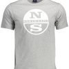 North Sails 'S Kratkih Rukava Majica Sive