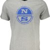 North Sails 'S Kratke Hlače Sleeved Majica Sive