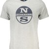 North Sails 'S Kratke Hlače Sleeved Majica Sive