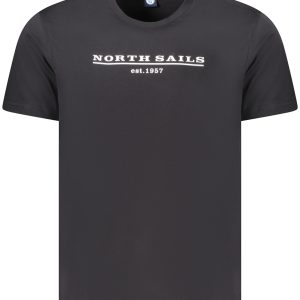 North Sails Kratkih Rukava Majica Crna