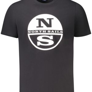 North Sails Kratkih Rukava Majica Crna