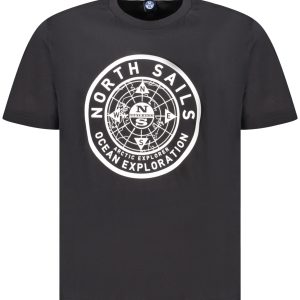 North Sails Kratkih Rukava Majica Crna