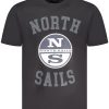 North Sails Kratkih Rukava Majica Crna